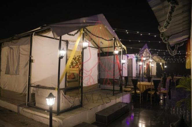Luxury Farmhouse In Chhatarpur With Pool New Delhi Eksteriør billede