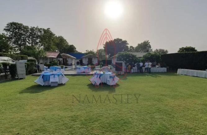 Luxury Farmhouse In Chhatarpur With Pool New Delhi Eksteriør billede
