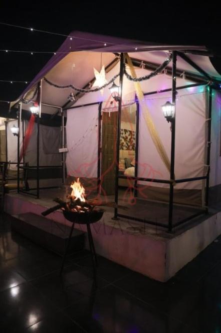 Luxury Farmhouse In Chhatarpur With Pool New Delhi Eksteriør billede