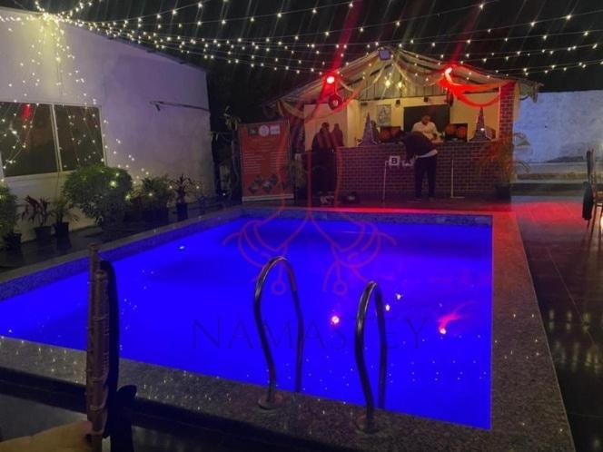 Luxury Farmhouse In Chhatarpur With Pool New Delhi Eksteriør billede